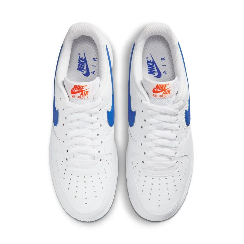 Nike Air Force 1 ’07 Low Embossed Hoops Racer Blue (FD0667-100)