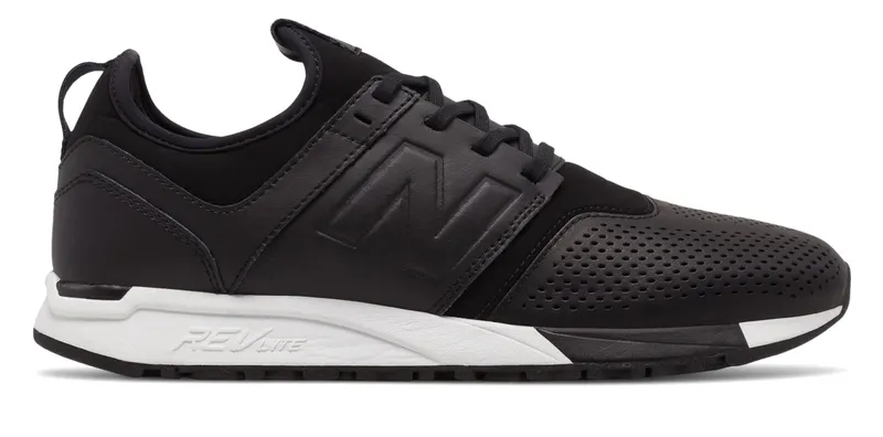 New Balance 247 Leather Black Black (MRL247VE)