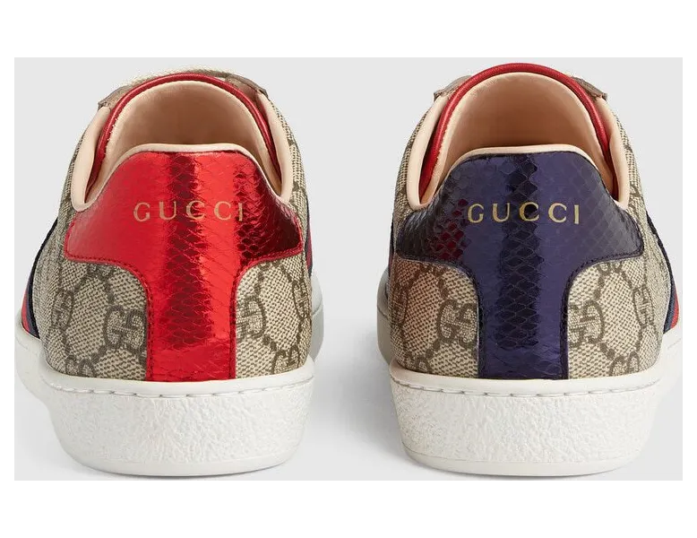 Gucci Ace GG Supreme Navy (W) (499410 K2LH0 9768/499410 96G50 9768) (5)