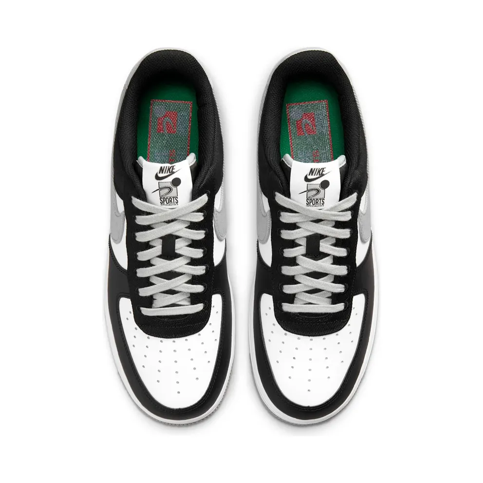 Nike Air Force 1 LV8 EMB ‘Black Flat Silver’ (2021) (CT2301-001)