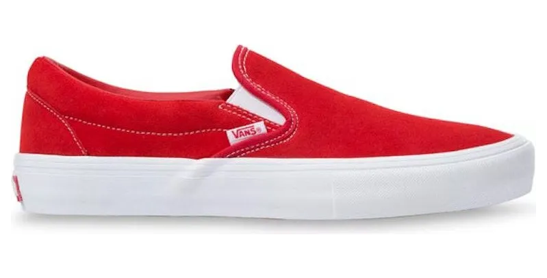 Vans Slip-On Pro Suede Red