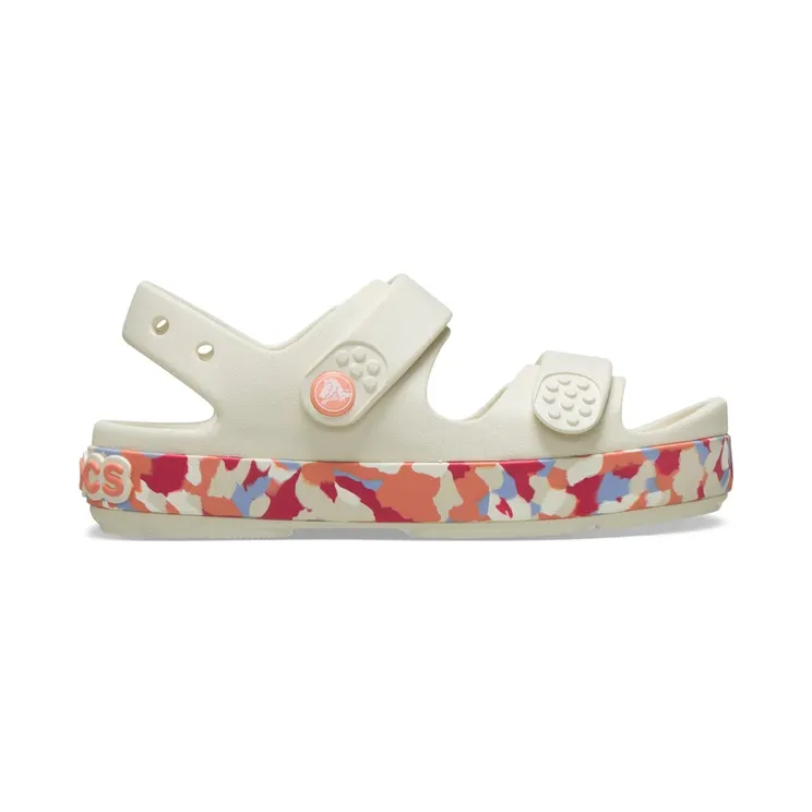 Crocs Crocband Cruiser Glow Confetti Band Sandal Summit White Guava (212527-2MK)