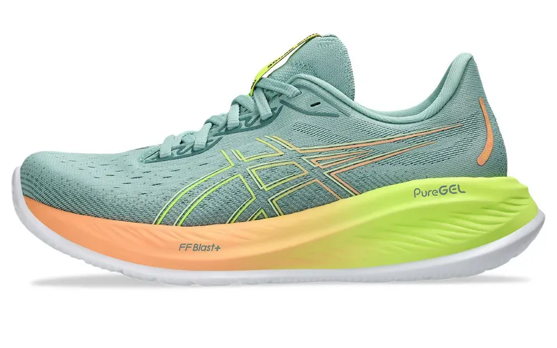 ASICS Gel-Cumulus 26 Paris Light Celadon Safety Yellow (1012B741-750)