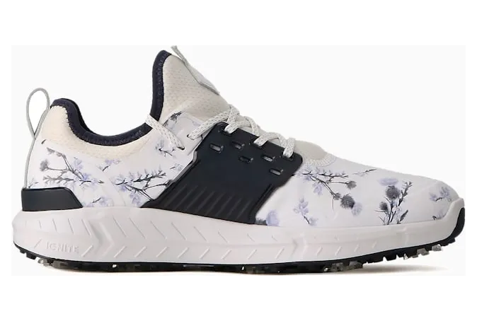 Puma Ignite Articulate Lowlands Golfschoenen Heren Wit/Blauw (377218-01)