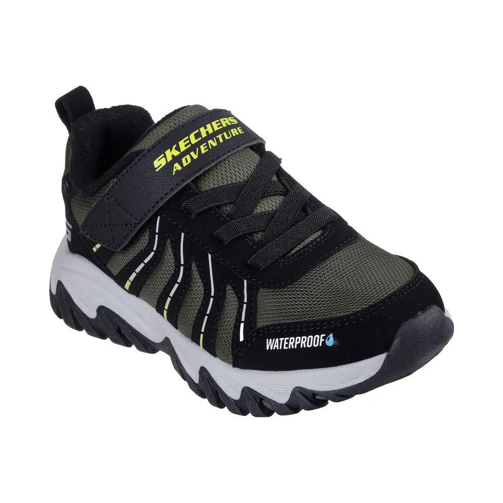 Skechers Waterproof: Rugged Ranger – Hydro Explorer Sneaker Black/Groente