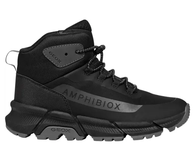 Geox sneaker Zwart/donkergrijs (J46LCA0FU50-C0005)