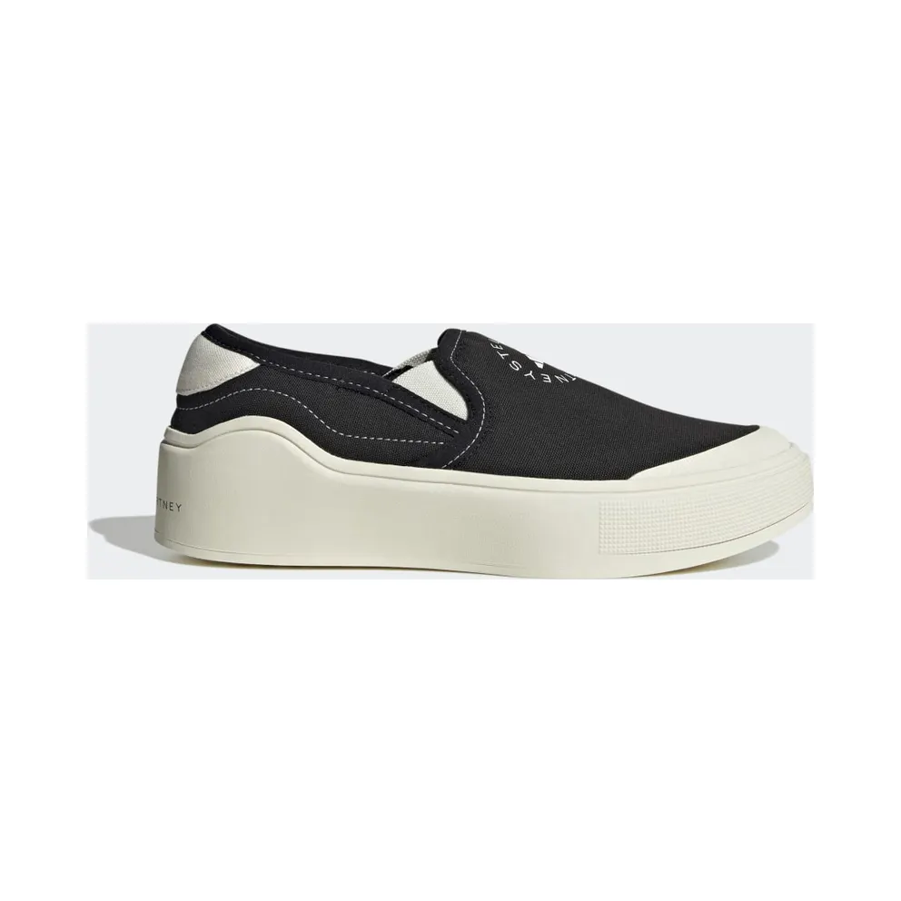 Adidas adidas by Stella McCartney Court Slip-On Core Black / Off White / Cloud White (HP2772)