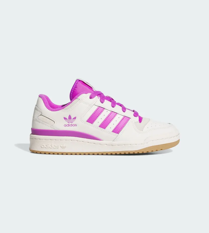 Adidas Forum Low CL “White / Purple” (JR0474)