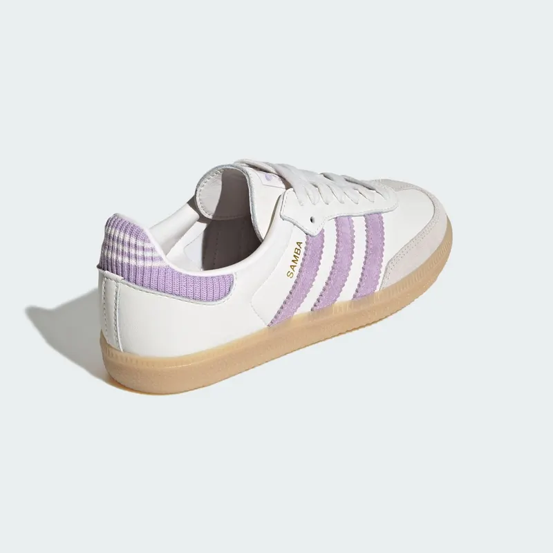 Adidas SAMBA OG Cloud White / Powder Plum / Gum (KI4172)