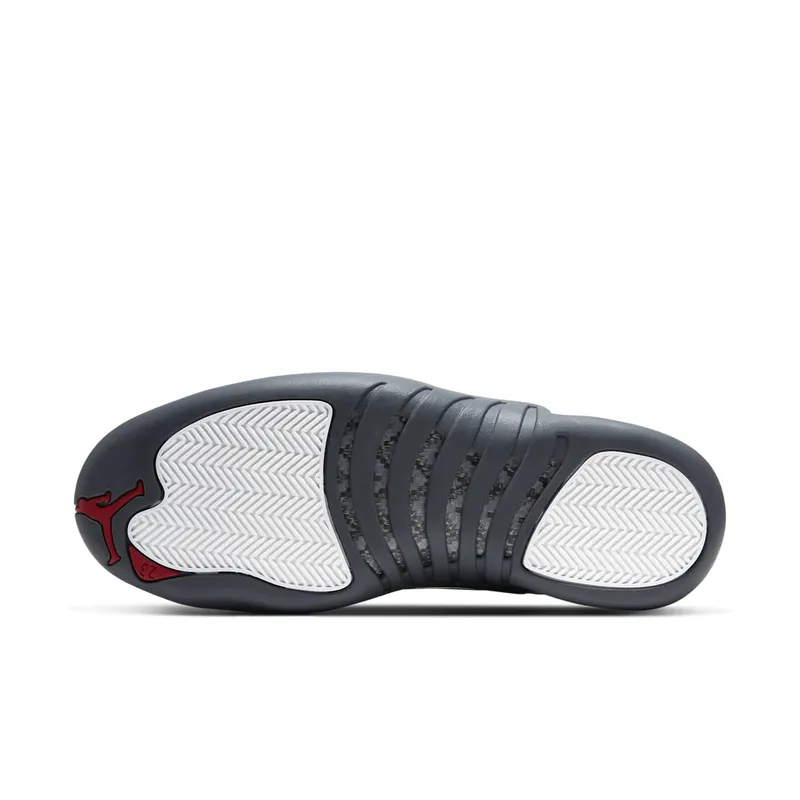 Jordan 12 Retro White Dark Grey White/Dark Grey-Gym Red (130690-160)