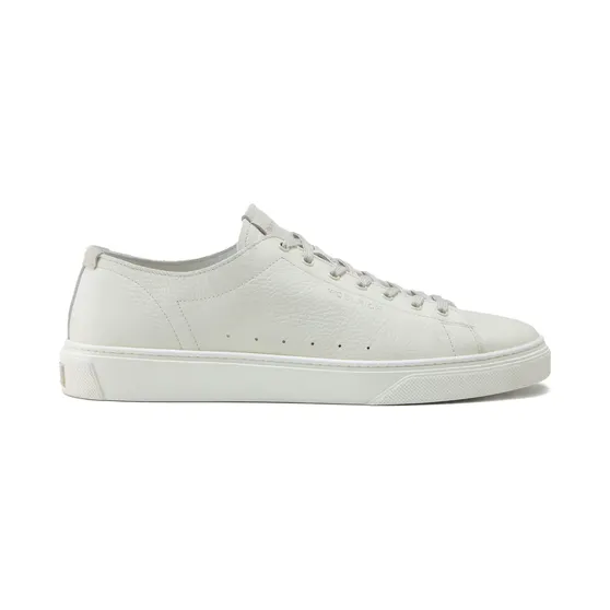 Woolrich Cloud Court leren sneakers – Beige (CMWFFO1030MRUWF259)