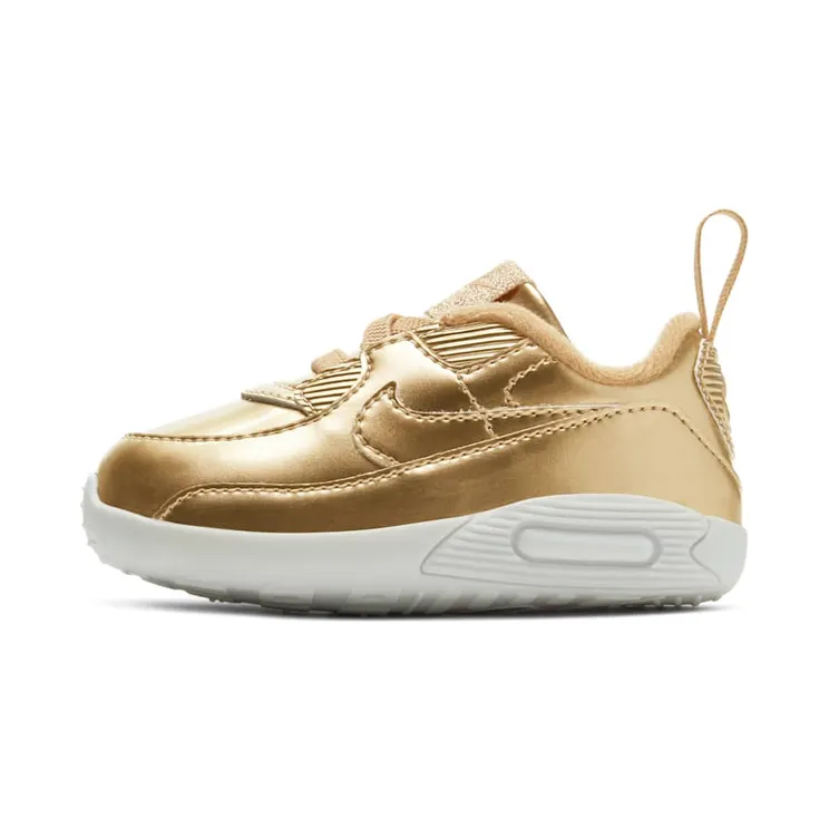 Nike Max 90 Crib QS “Metallic Gold / Club Gold / White” (CV2397-700)