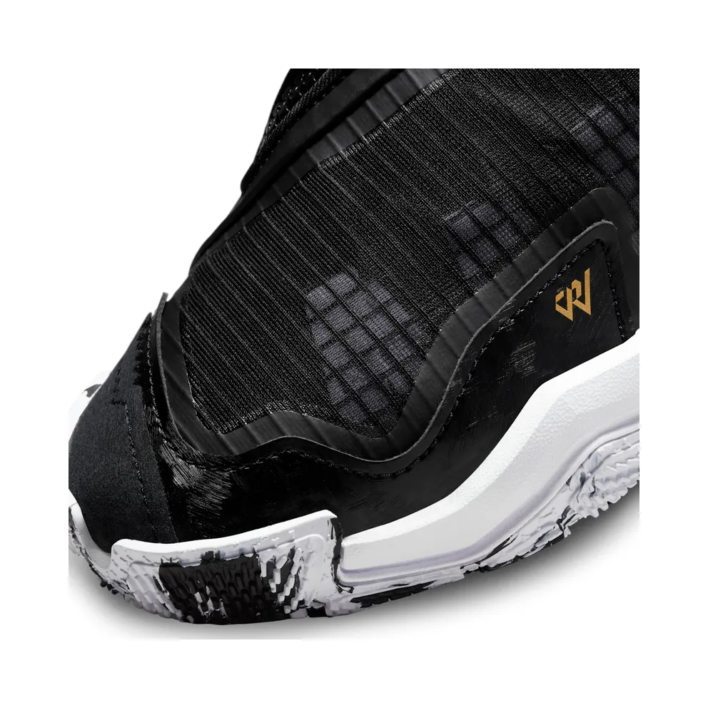 Jordan Why Not Zer0.6 Black White Metallic Gold (DO7191-071)