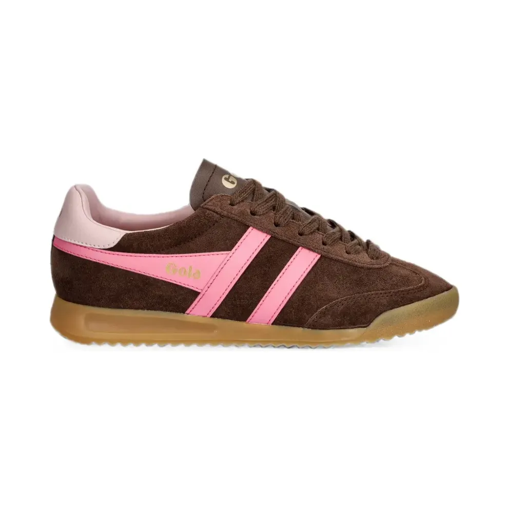 Gola Torpedo with vlakken and logo-print – Brown (CLB761TK2)
