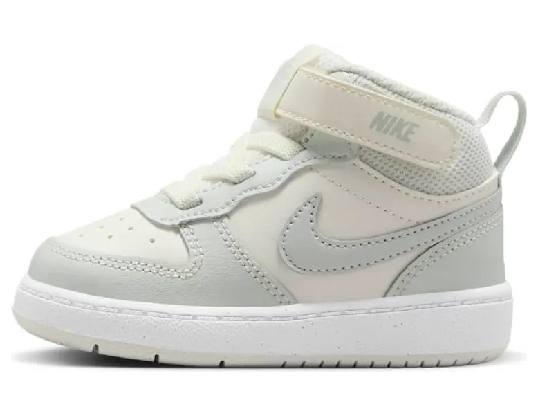 Nike Court Borough Mid 2 TD “Sail White Light Silver” (CD7784-127)
