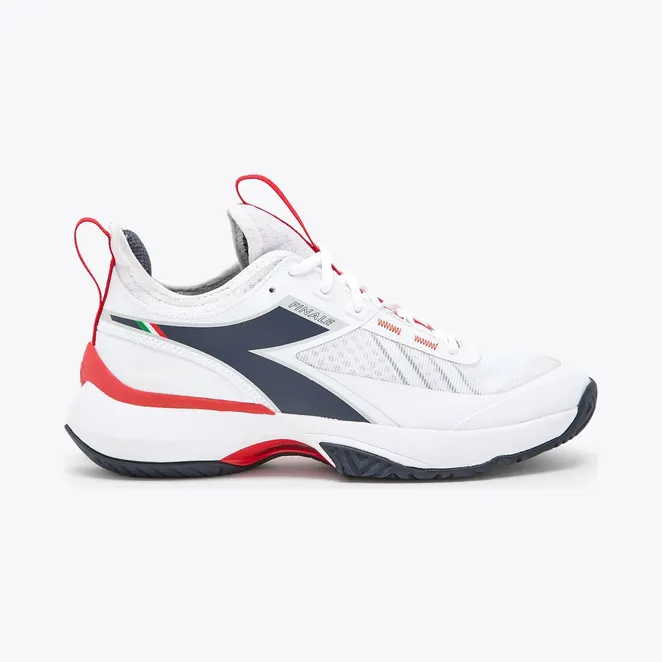 Diadora Finale AG White Blue Corsair Fiery Red (101.179359 D0274)