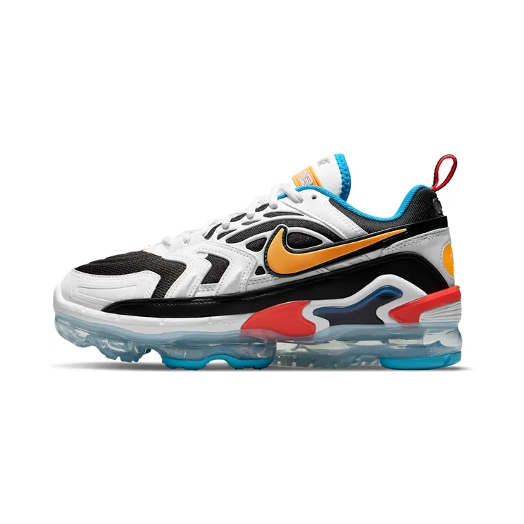 Nike Air VaporMax Evo “Black / White / Laser Blue / Bright Citrus” (DC9992-002)
