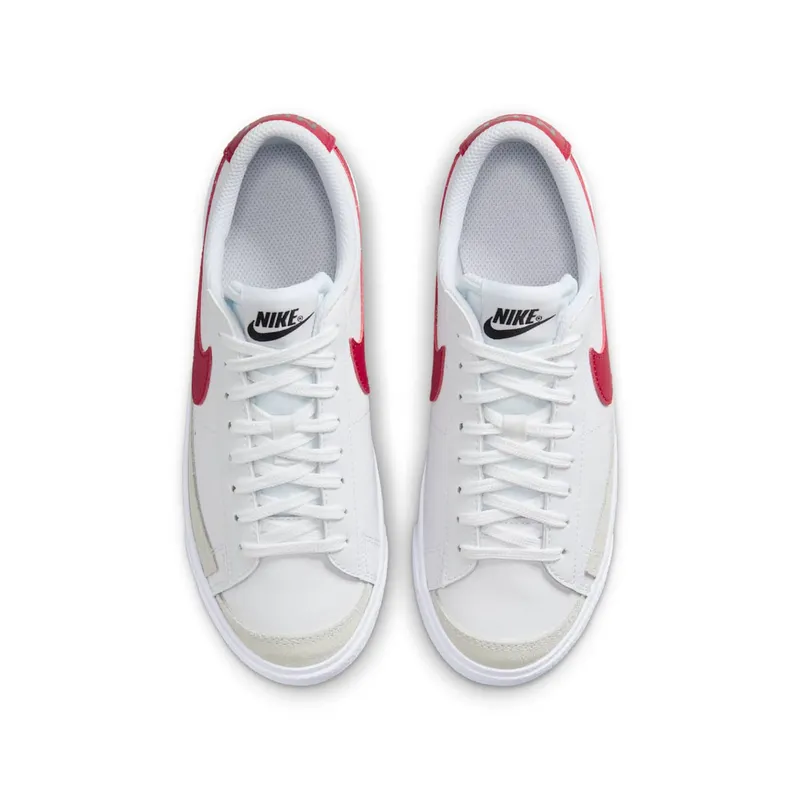 Nike Blazer Low ’77 GS “White Black Gym Red” (DA4074-126)