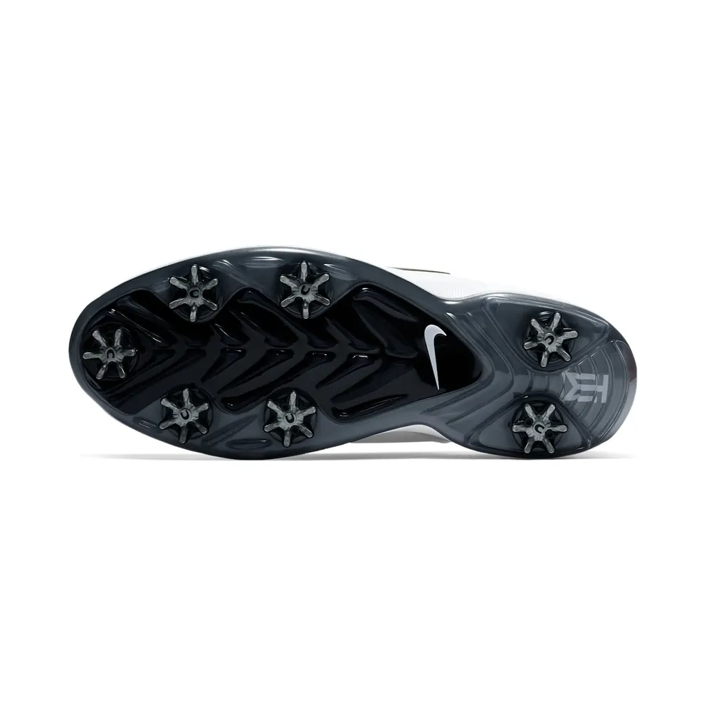 Nike Tiger Woods 71 FastFit White White Metallic Cool Grey Pure Platinum Black (CD6300-100)