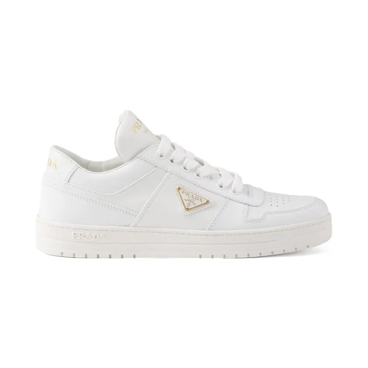 Prada Downtown Leather Low Top Sneakers White (1E792M_3LPH_F0009_F_DD30)