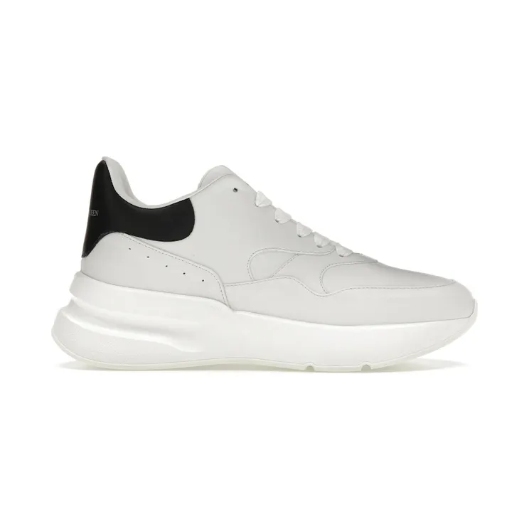 Alexander McQueen Oversized Runner Optic White Black