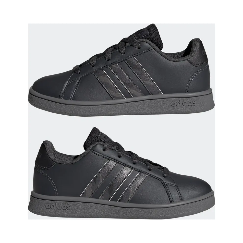 Adidas Grand Court Camouflage Carbon / Grey Four / Core Black (GW6231)