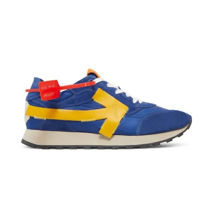 OFF-WHITE Arrow Running Blue Yellow (OMIA118S19D38034 3060)
