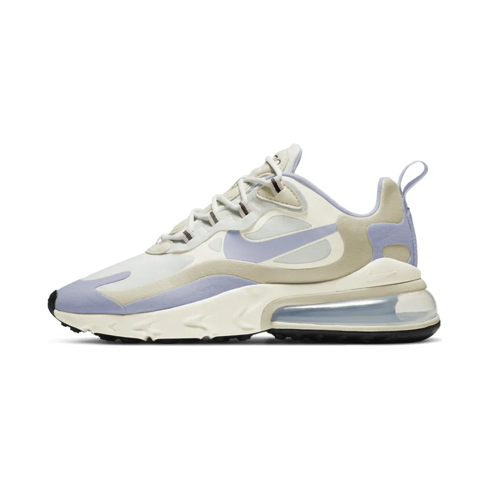 Nike Air Max 270 React Fossil Ghost (W) Summit White/Fossil-Sail-Ghost (CT1287-100)