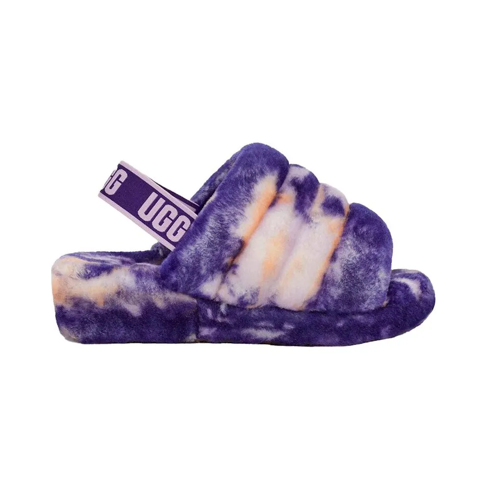 UGG Fluff Yeah Slide Marble Violet Night (1122554-VNGH)