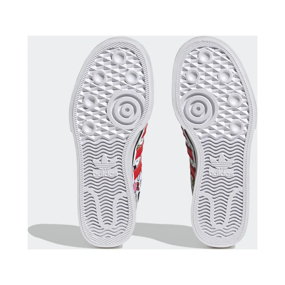 Adidas Nizza Platform Cloud White / Core Black / Vivid Red (HQ6888)