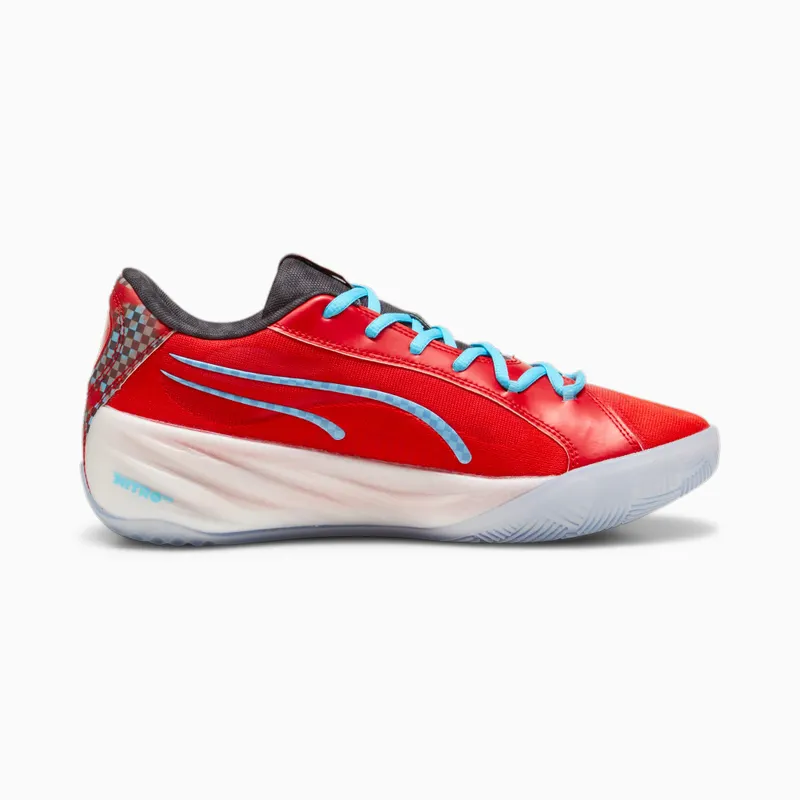 PUMA All-Pro Nitro Scoot For All Time Red/Bright Aqua (379300-01)
