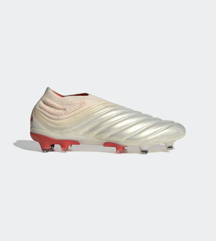 adidas Copa 19+ Firm Ground Cleat Off White Solar Red (BB9163)