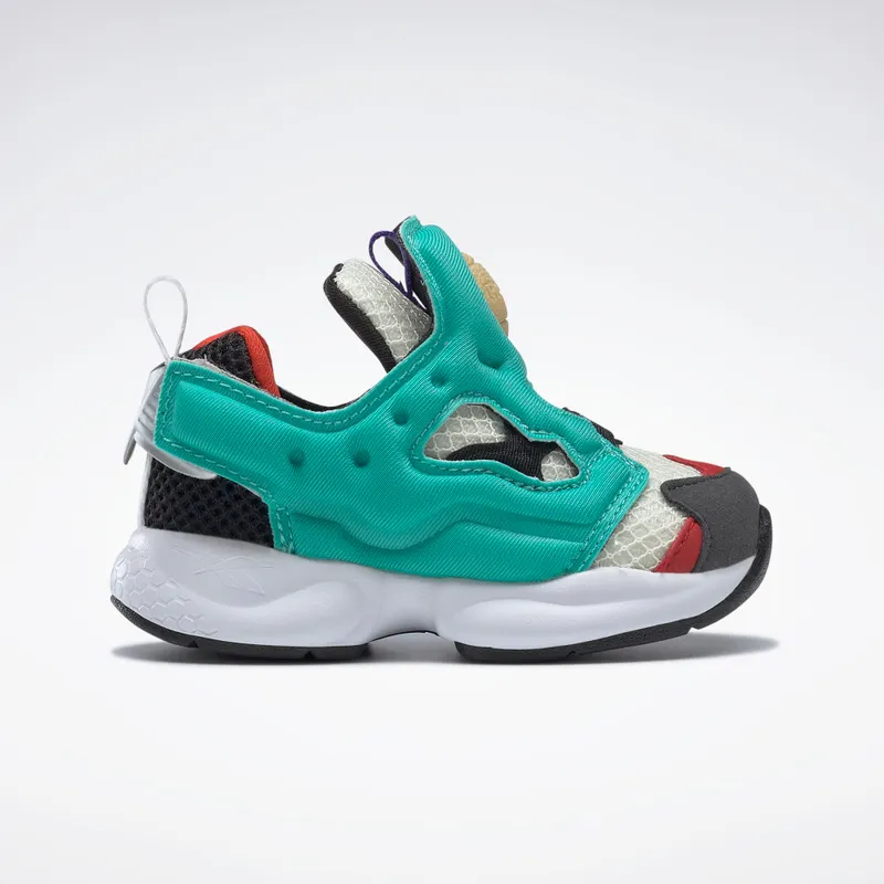 Reebok Minion Versa Pump Fury Silver Metallic / Aqua Faze / Power Red (FY9093)