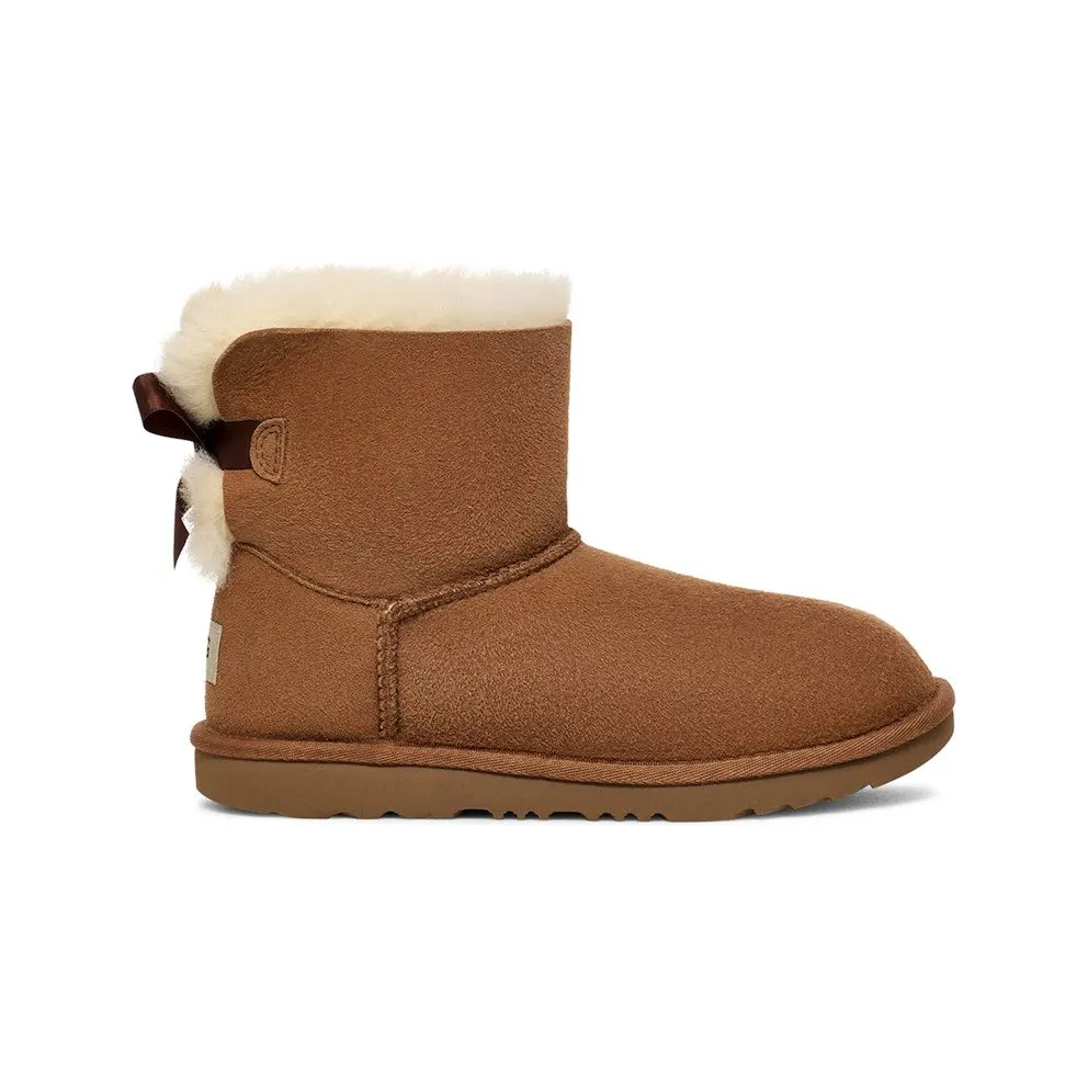 UGG Mini Bailey Bow II Boot Chestnut (1017397K-CHE)