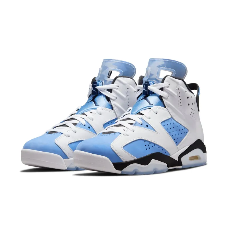 Air Jordan 6 Retro UNC White (GS) (CT8529-410)