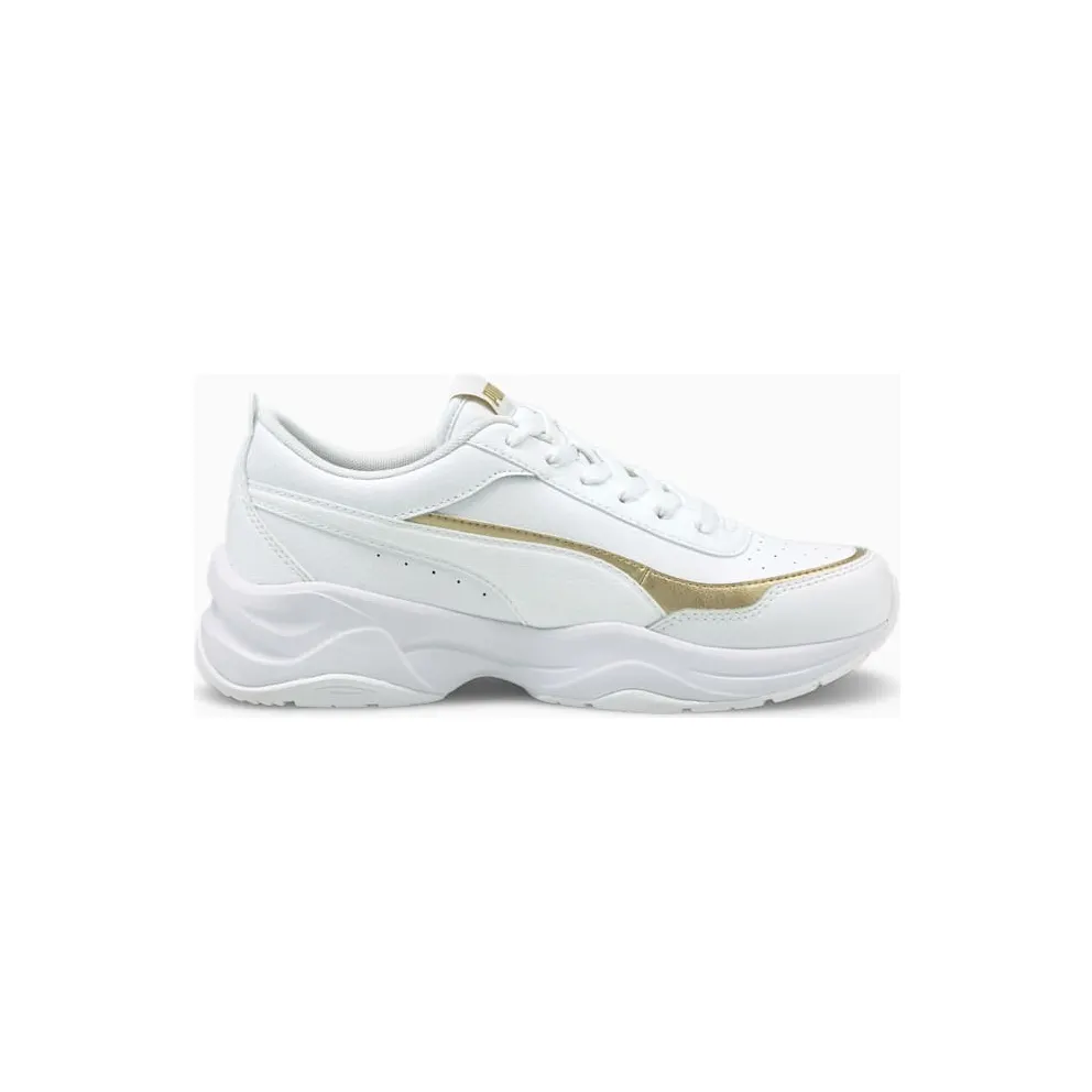 Puma Cilia Mode Lux Damen Weiß/Gold (375732-02)