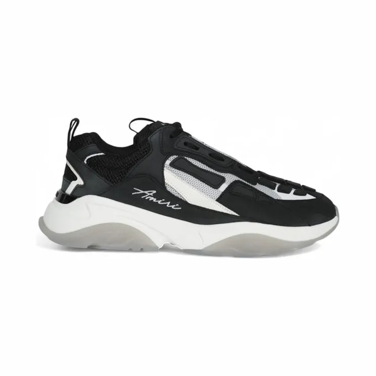 AMIRI Bone Runner Black White (PS24MFS011-001)