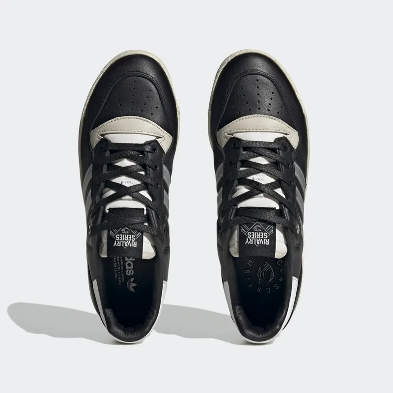 adidas Rivalry Low Consortium Core Black / Silver Metallic / Grey One (ID7389)