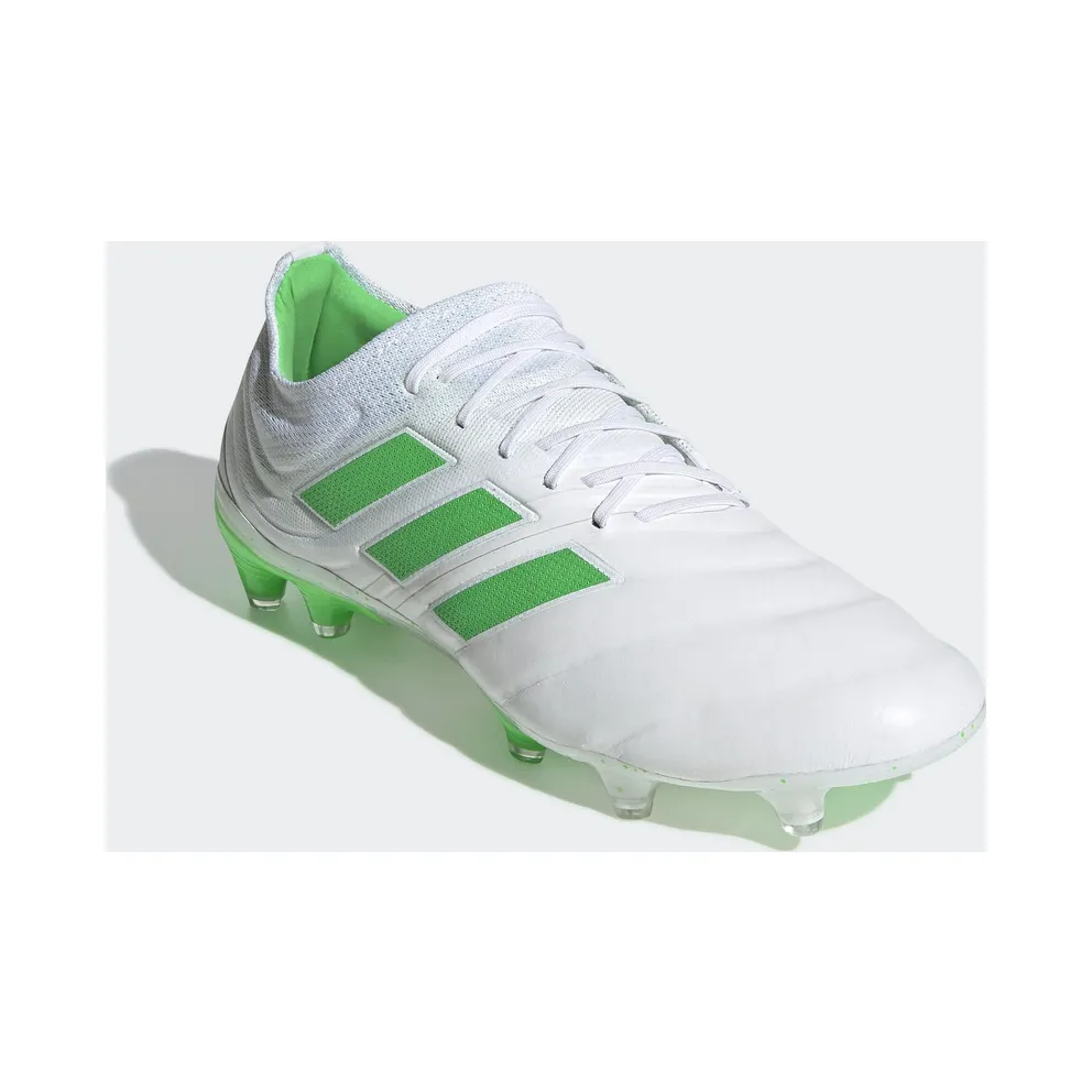 adidas Copa 19.1 Firm Ground Cloud White Solar Lime Cloud White/Solar Lime/Cloud White (BB9186)