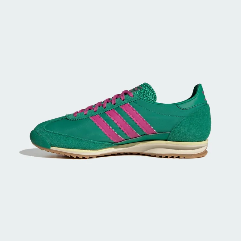 Adidas SL 72 OG Semi Court Green / Court Green / Semi Lucid Fuchsia (JQ6417)