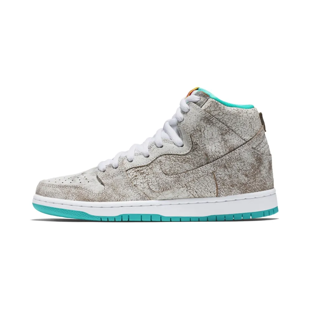 Nike Dunk SB High Flamingo White/White-Hyper Jade (313171-117)