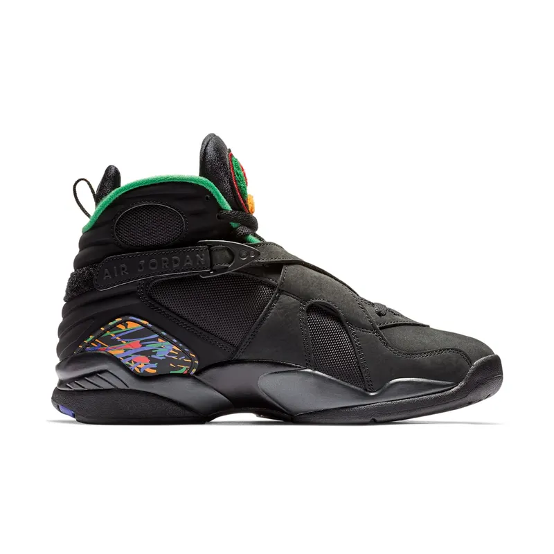 Jordan 8 Retro Tinker Air Raid Black/Light Concord-Aloe Verde (305381-004)