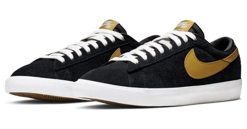 Nike Zoom Blazer Low GT SB ‘Black Wheat’ Black/Wheat-Summit White (704939-004)