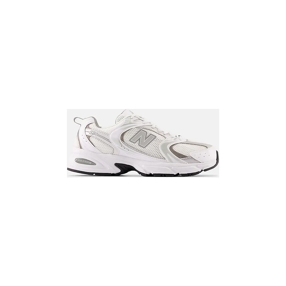 New Balance 530 White Silver Metallic (MR530AD)