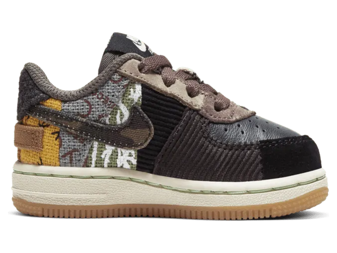 Nike Travis Scott x Air Force 1 Low TD ‘Cactus Jack’ (CT0911-900)