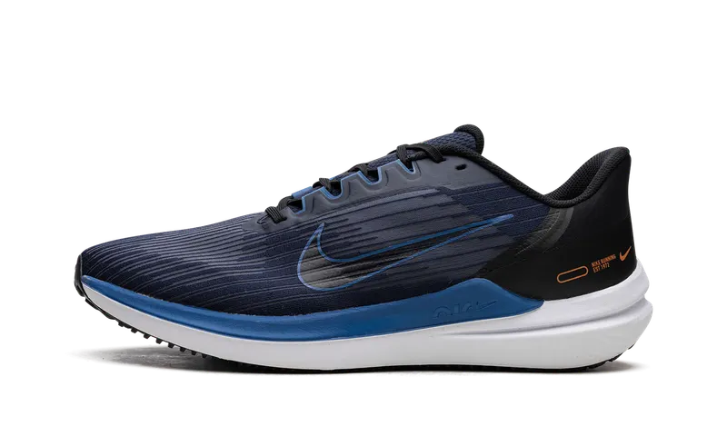 Nike Air Winflo 9 “Obsidian Dark Marina Blue” (DD6203-400)