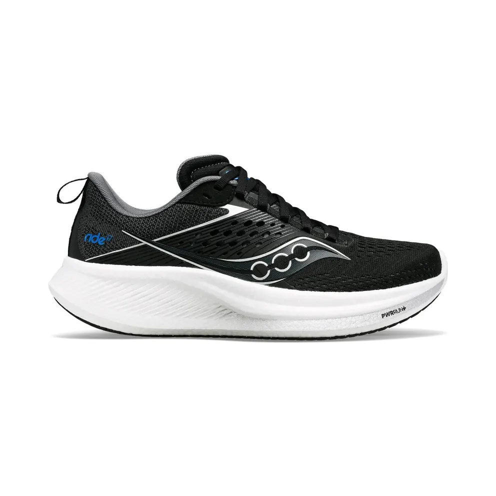 Saucony Ride 17 – “Black White” (S10924-100)
