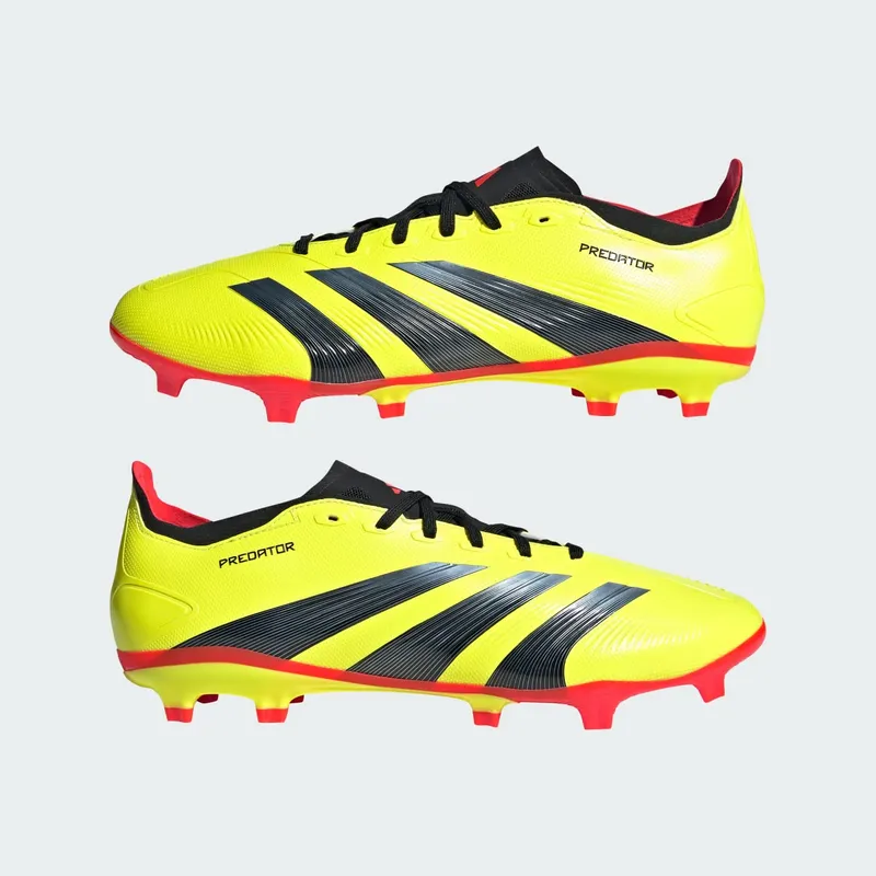 adidas Predator 24 League Low FG Team Solar Yellow Core Black Solar Red (IG7761)