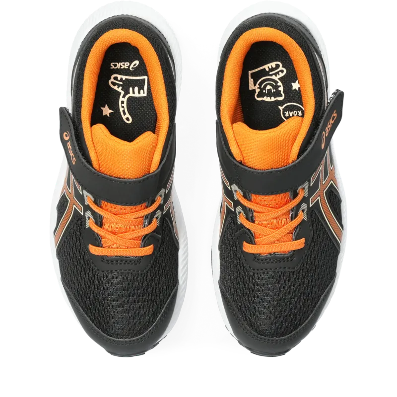 Asics CONTEND 8 PS Black/Bright Orange (1014A258.007)