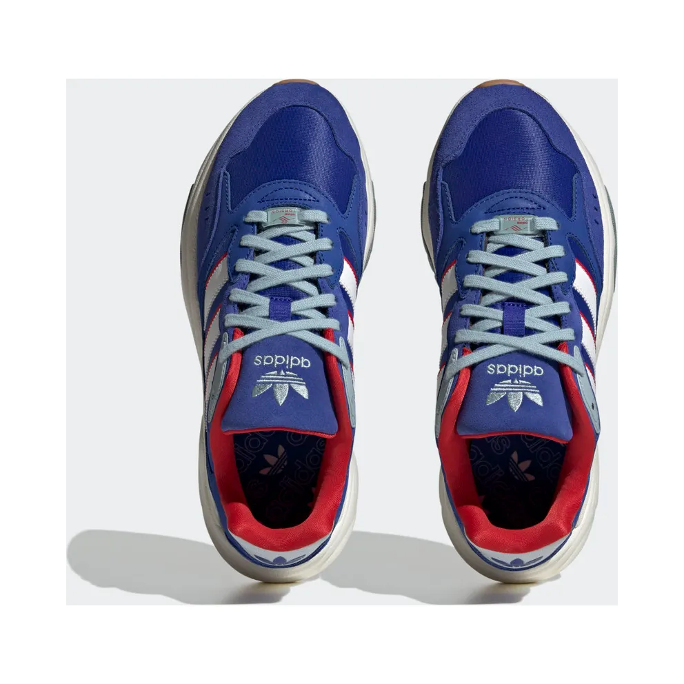 Adidas Retropy F90 Semi Lucid Blue / Off White / Better Scarlet (HP6376)